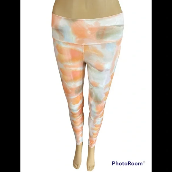 rio Yoga Savasana Tie Dye Leggings Size S - Picture 2 of 13